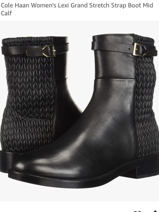 Cole Haan Shoes - Cole Haan Lexi Grand Stretch Leather Strap Boot - 9.5